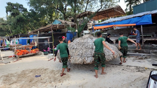 Ứng phó với bão số 3: Các địa phương cho học sinh nghỉ học, kiểm tra nơi xung yếu - Ảnh 2.